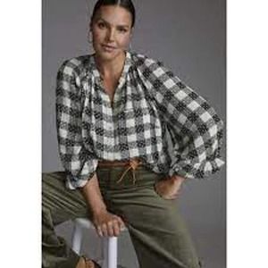 Anthropologie Pilcro Breezy Button Down Shirt - EUC! #ShiningVale